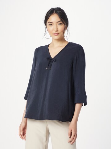 GERRY WEBER Blouse in Blauw: voorkant