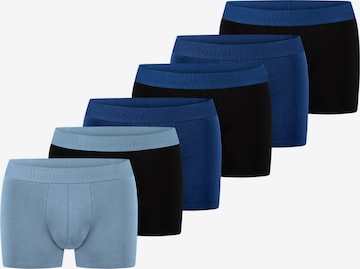 Bruno Banani Boxershorts 'Flowing' in Blau: Vorderseite
