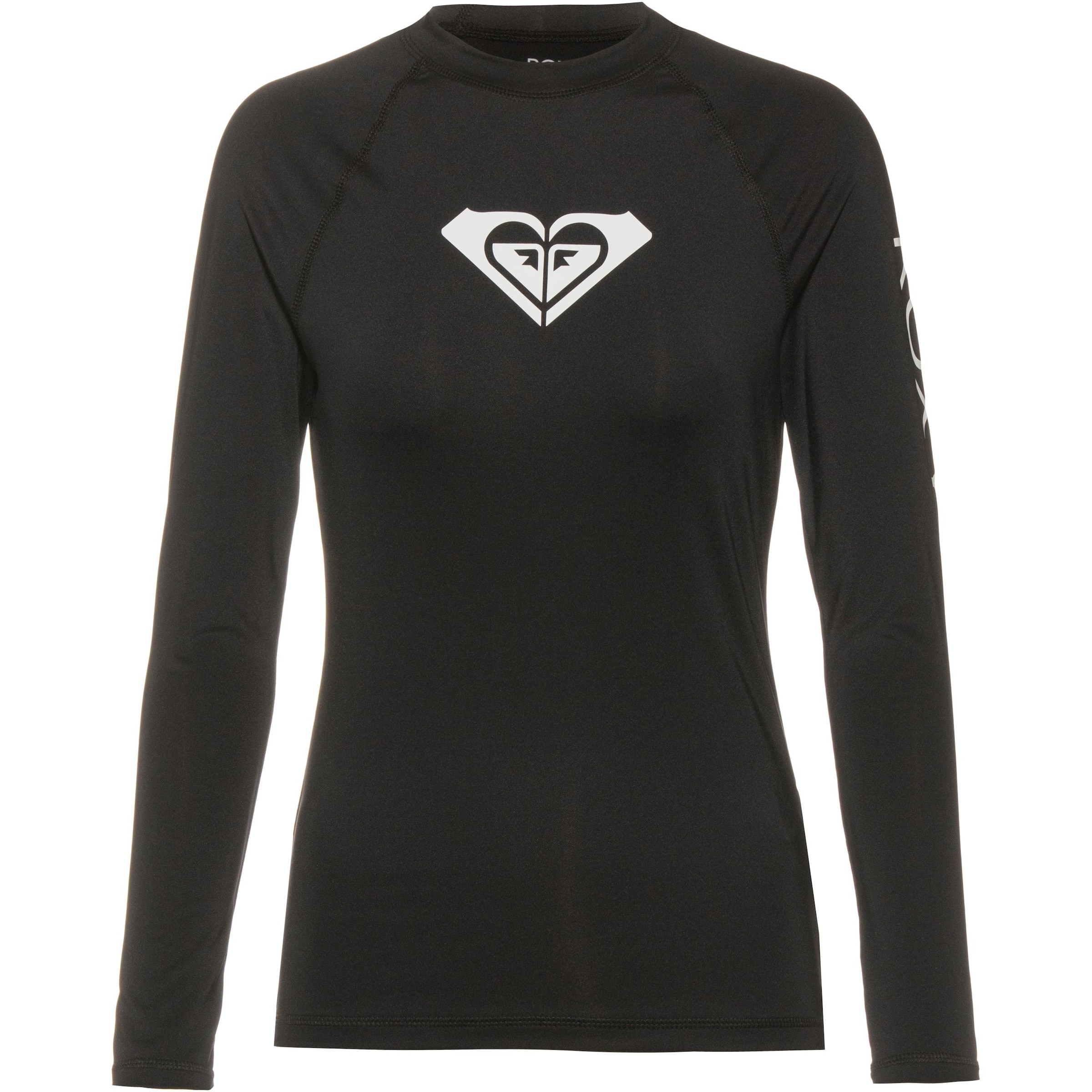 T-shirt fonctionnel 'Whole Hearted' ROXY en gris : devant