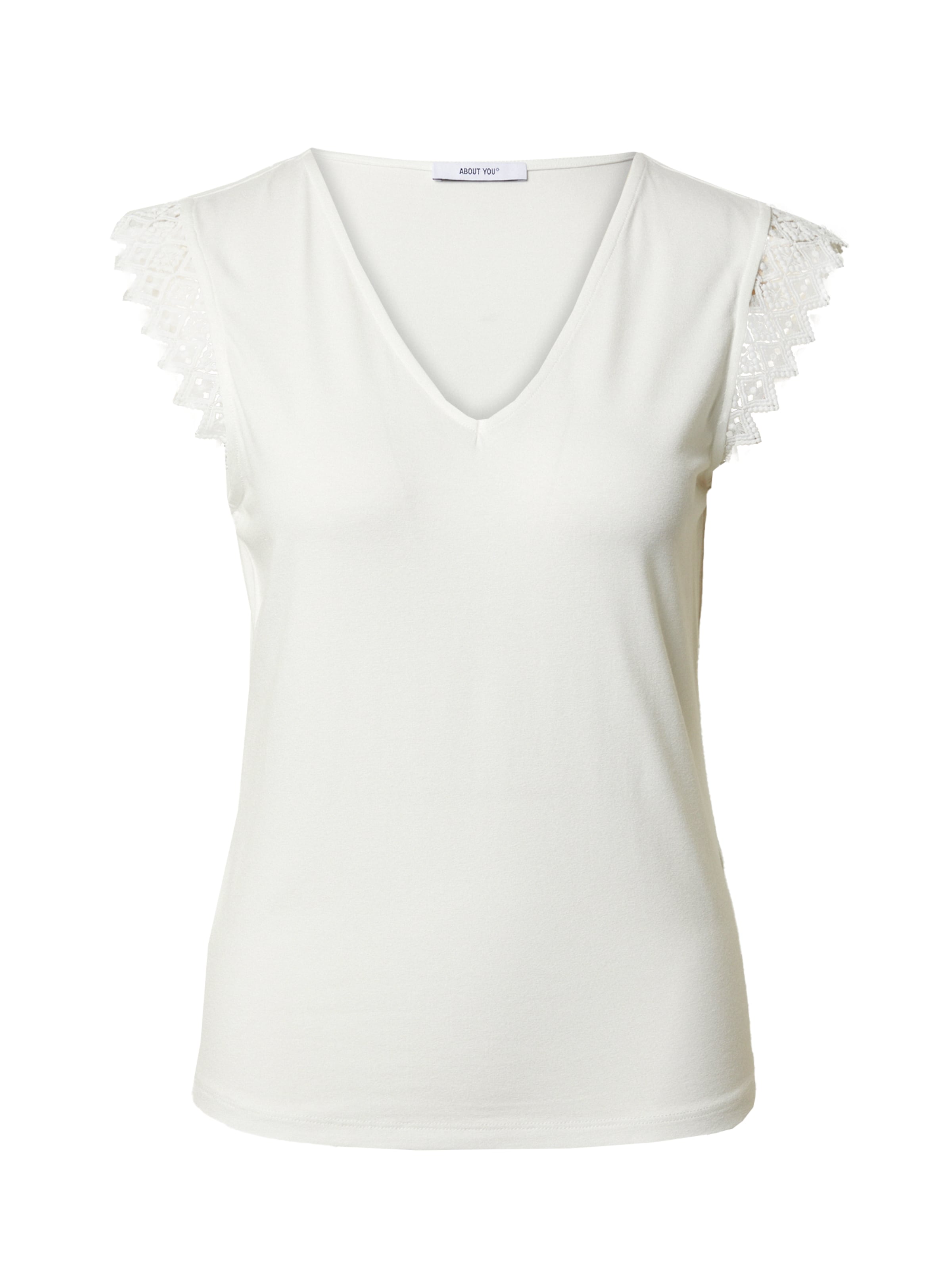ABOUT YOU Shirt 'Caitlin' in White: front