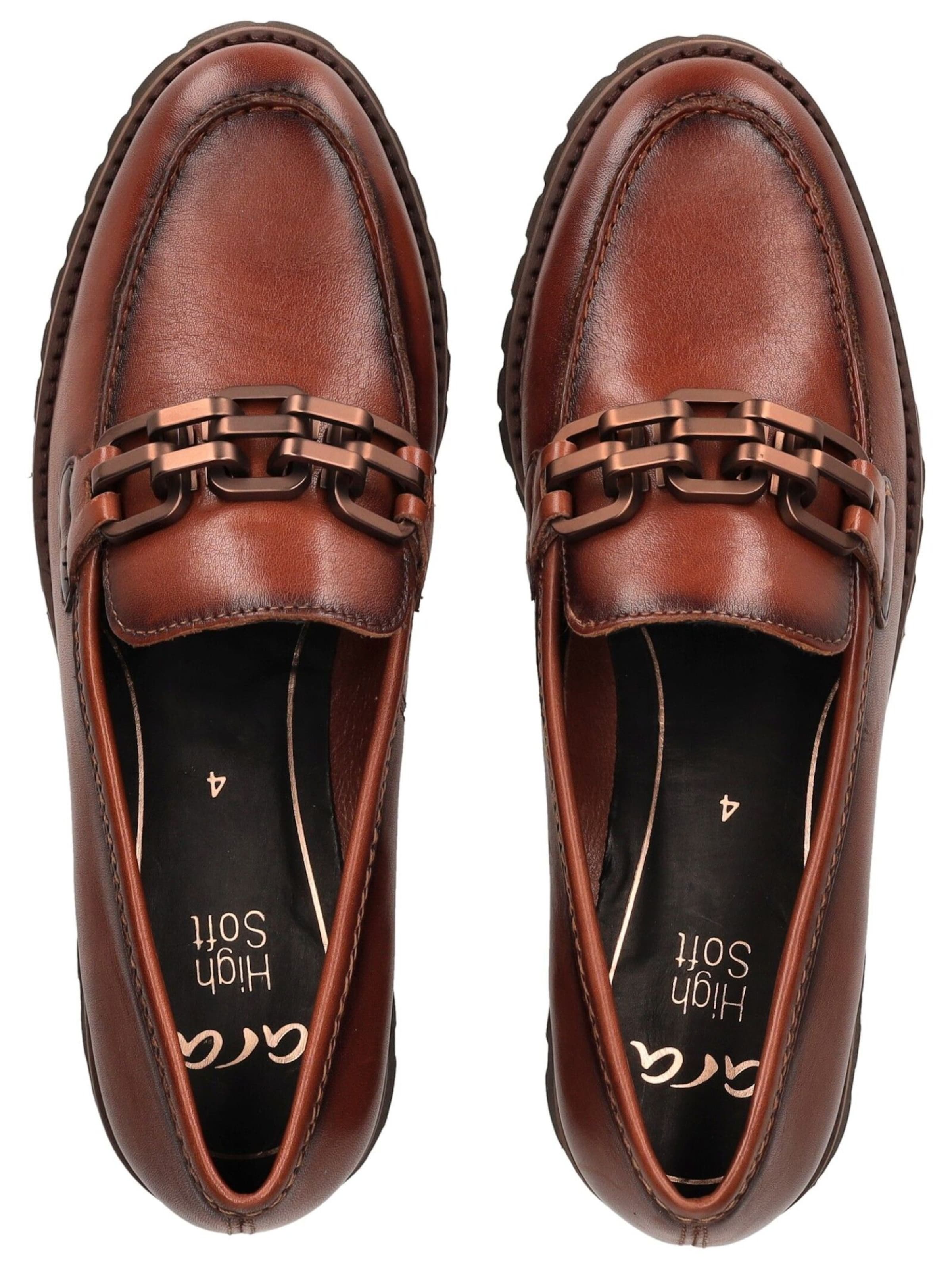 ARA Slip-ons 'Kent' in Brown