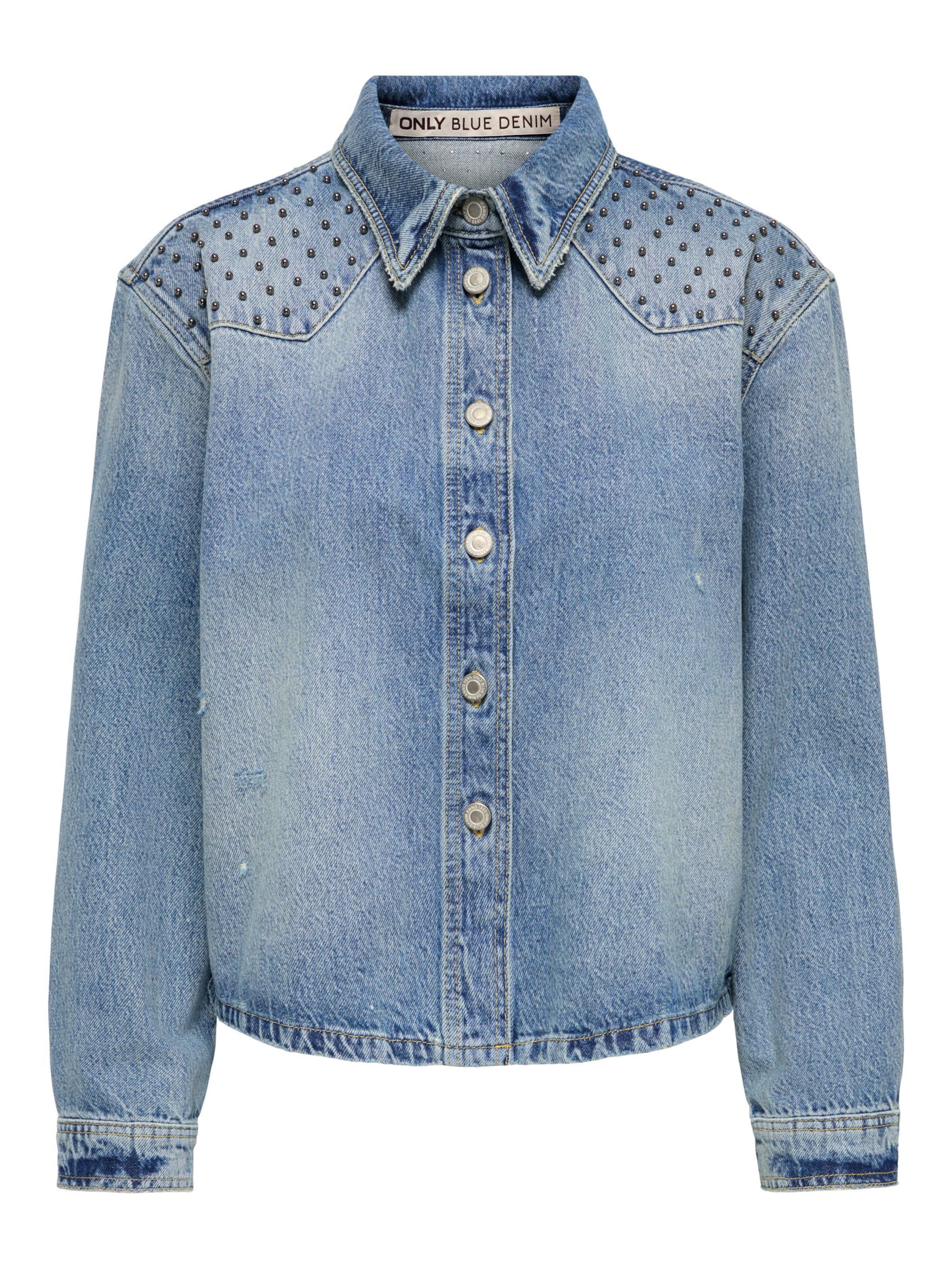 ONLY - Blusa en azul: frente