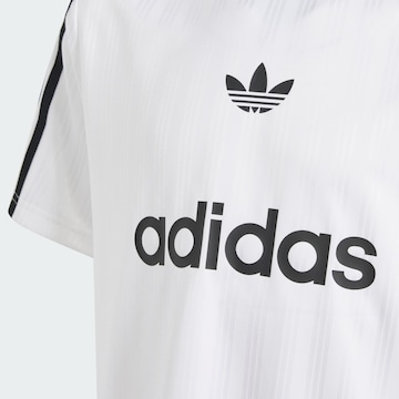 Maglietta 'Adicolor' di ADIDAS ORIGINALS in bianco