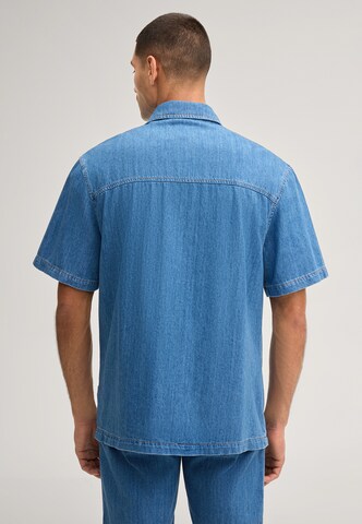 JOOP! Jeans Regular fit Overhemd 'Javio' in Blauw