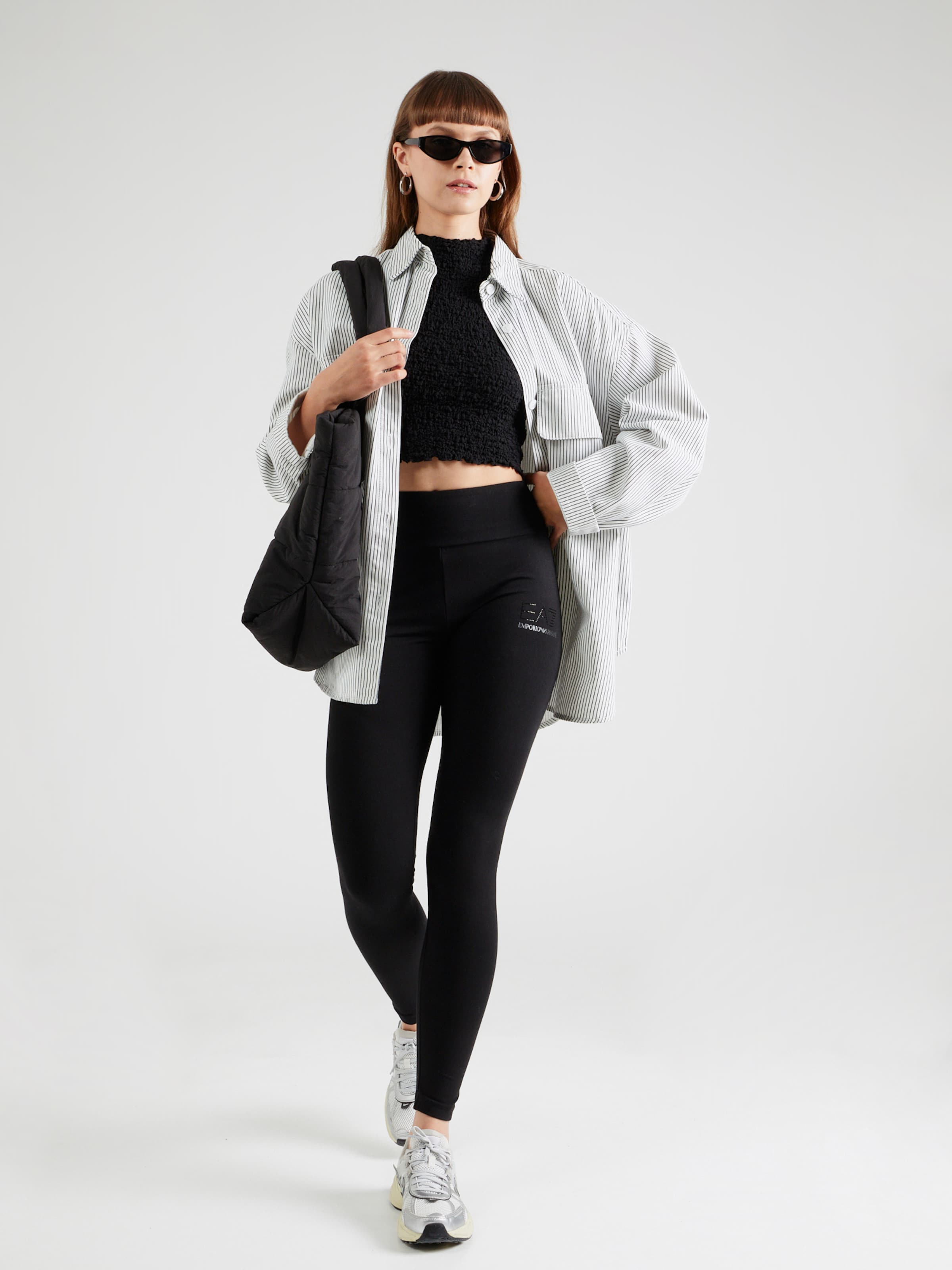 Grey armani leggings discount