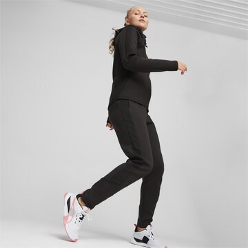 PUMA Sports sweat jacket in Black