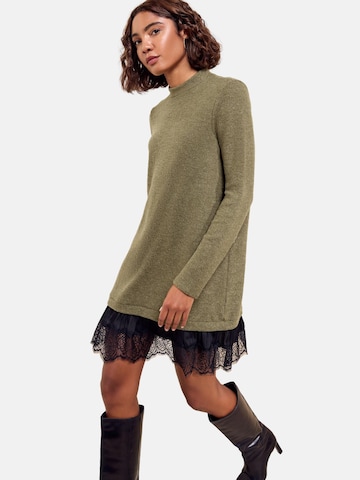 Friends Like These - Vestido de punto en verde: frente