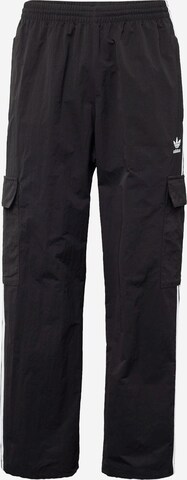 Loosefit Pantalon de sport 'Adicolor Classics' ADIDAS ORIGINALS en noir : devant