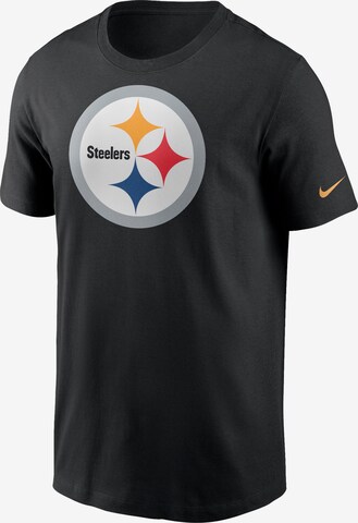 NIKE Sportshirt 'Pittsburgh Steelers' in Schwarz: predná strana