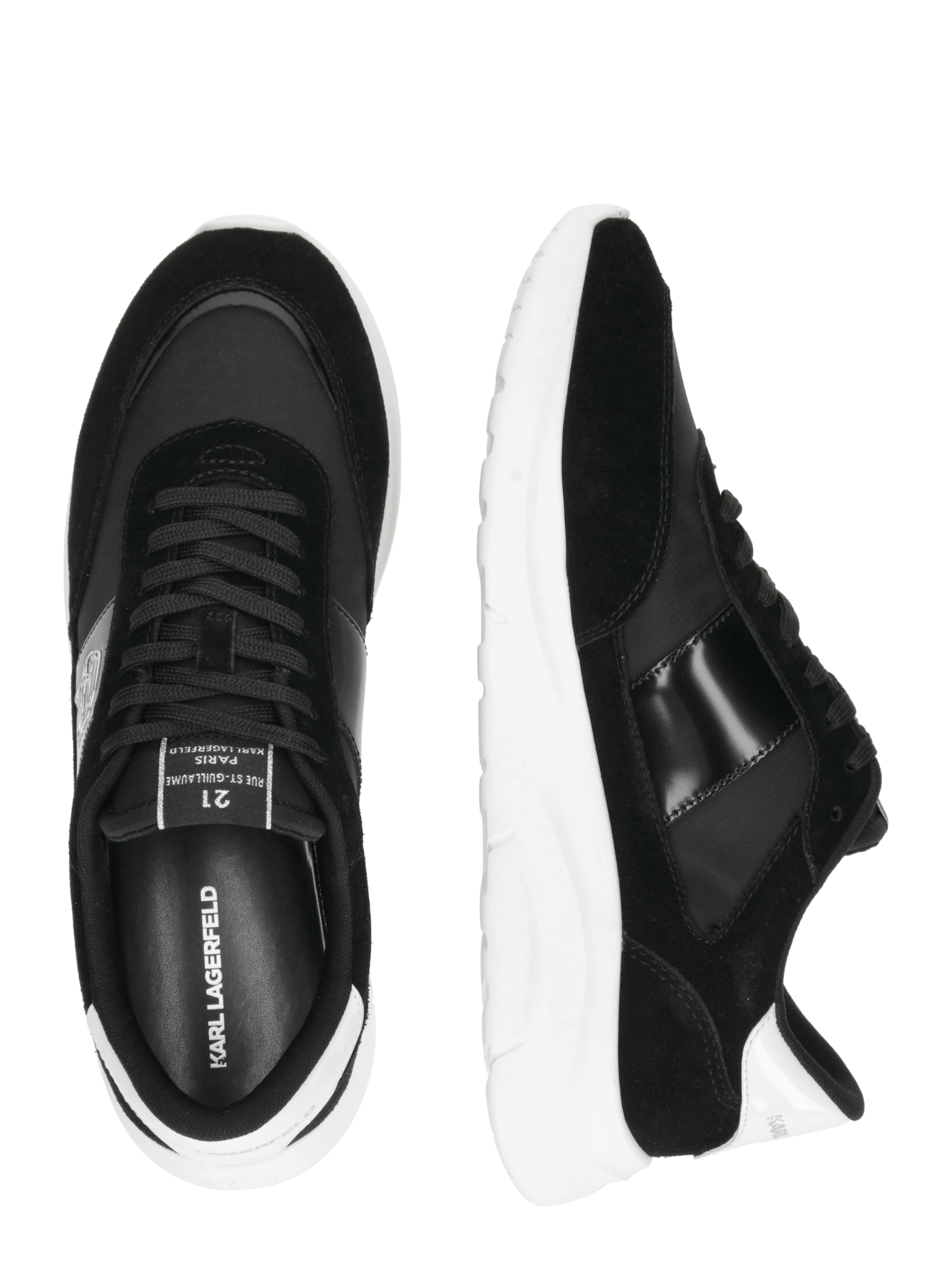 Baskets basses Karl Lagerfeld en noir