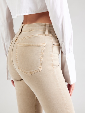 TOPSHOP - Skinny Vaquero 'Jamie' en beige