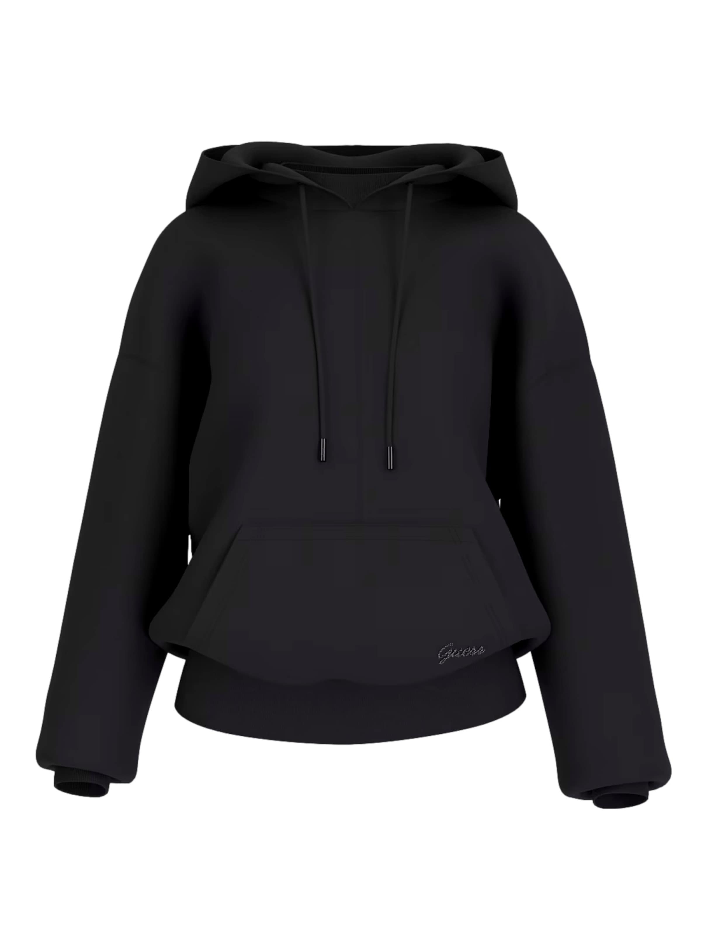 Sweat-shirt GUESS en noir : devant