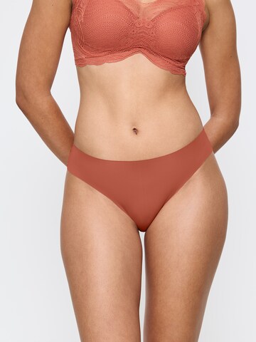 TRIUMPH Tai-Slip 'Red Label Pretty Micro' in Orange: Vorderseite