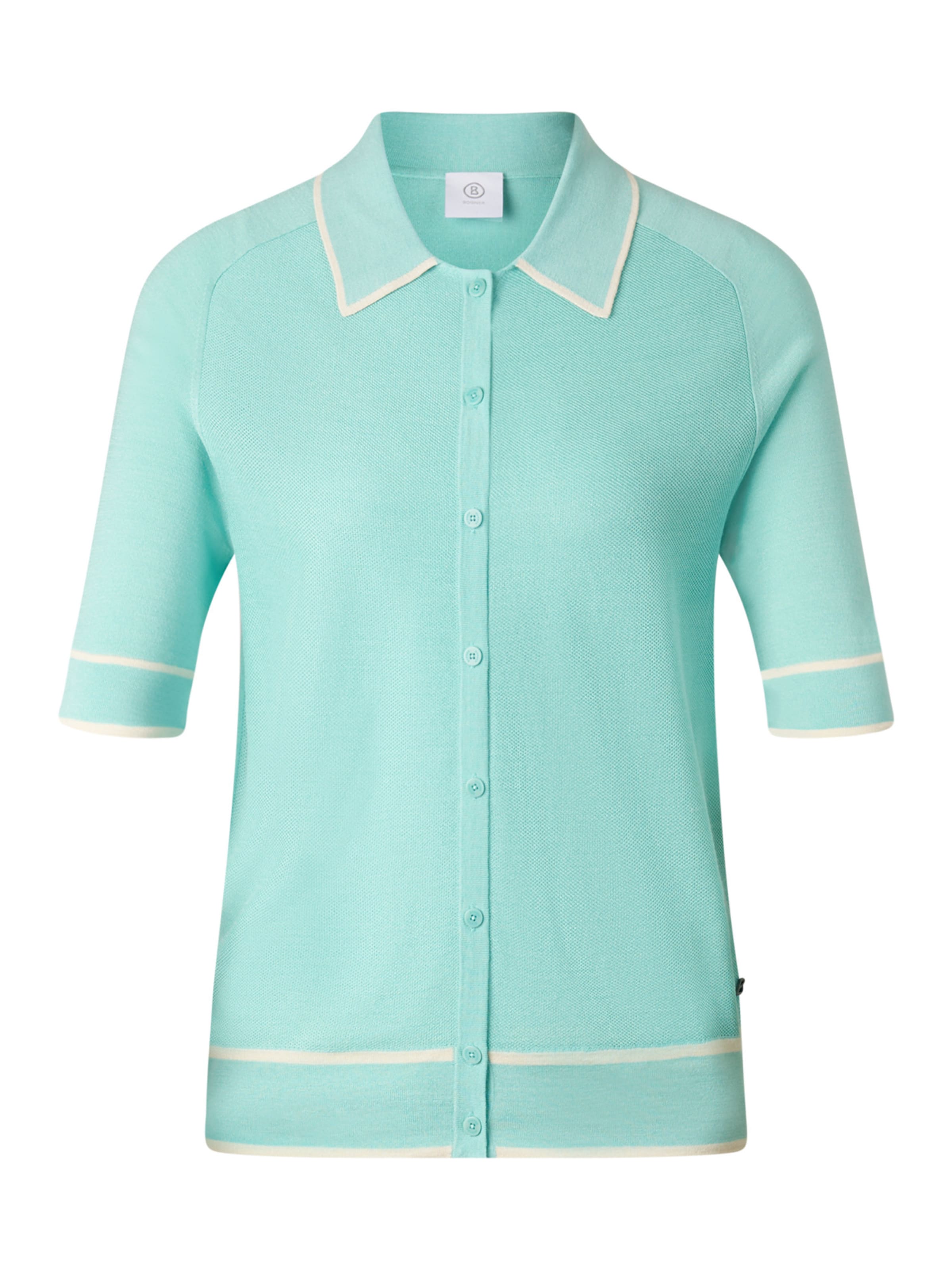 BOGNER Strickjacke in Blau: Vorderseite