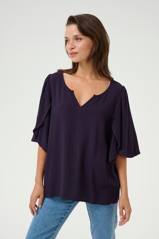 Kaffe - Blusa 'KA Mona' en lila: frente