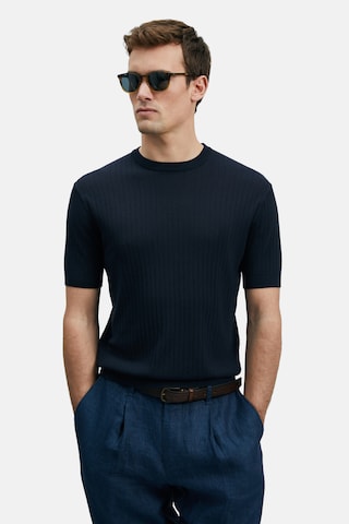Pull-over Lufian en bleu : devant
