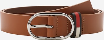 Tommy Jeans Belt in Brown: front