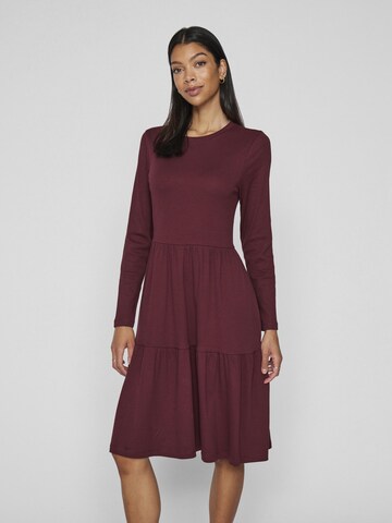 Robe VILA en rouge : devant
