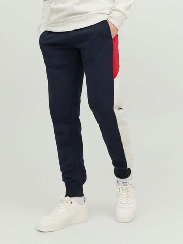 JACK & JONES Tapered Hose in Blau: Vorderseite