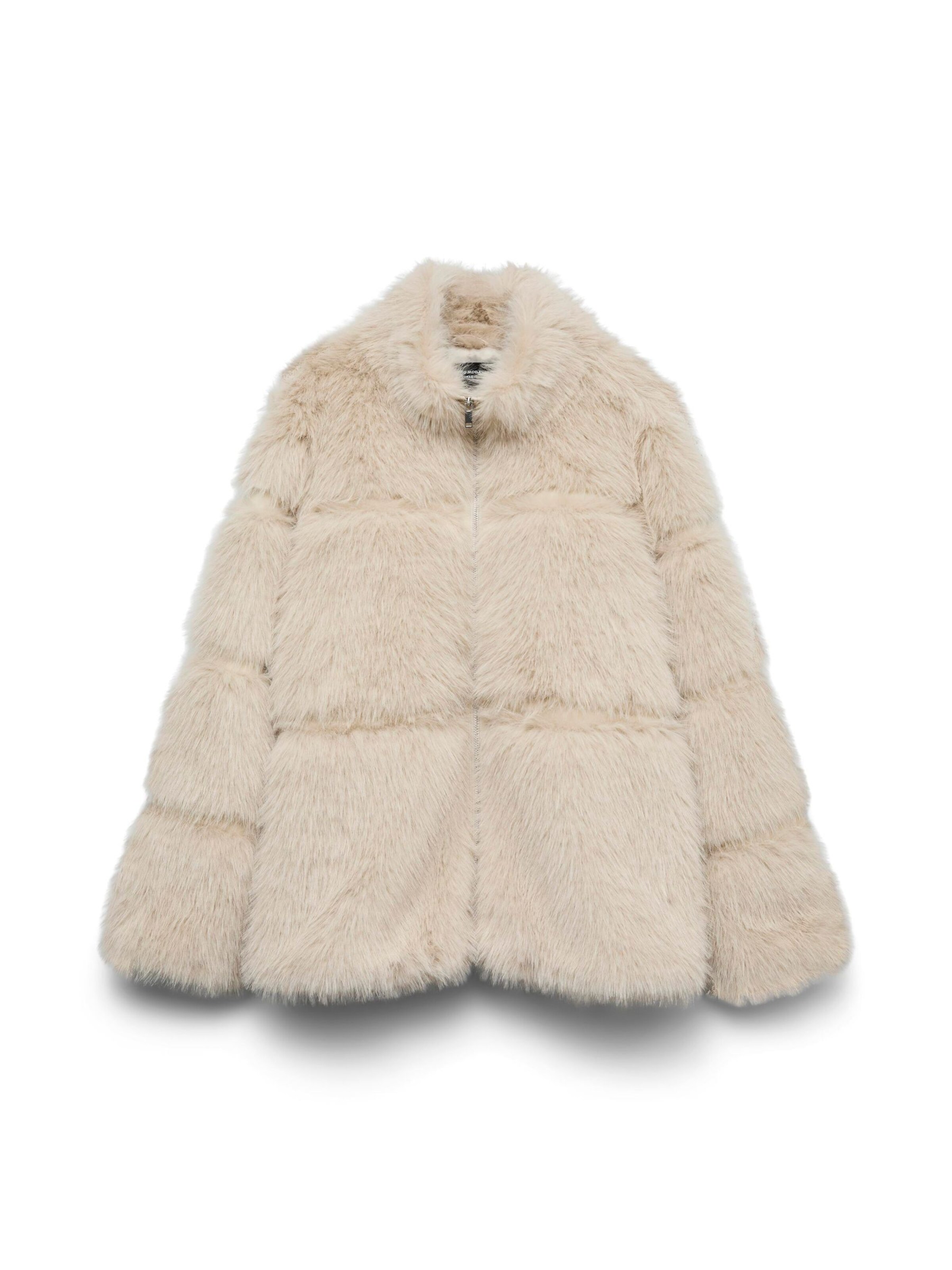 Vero Moda Curve Tussenjas 'VMCKAJA' in Beige: voorkant