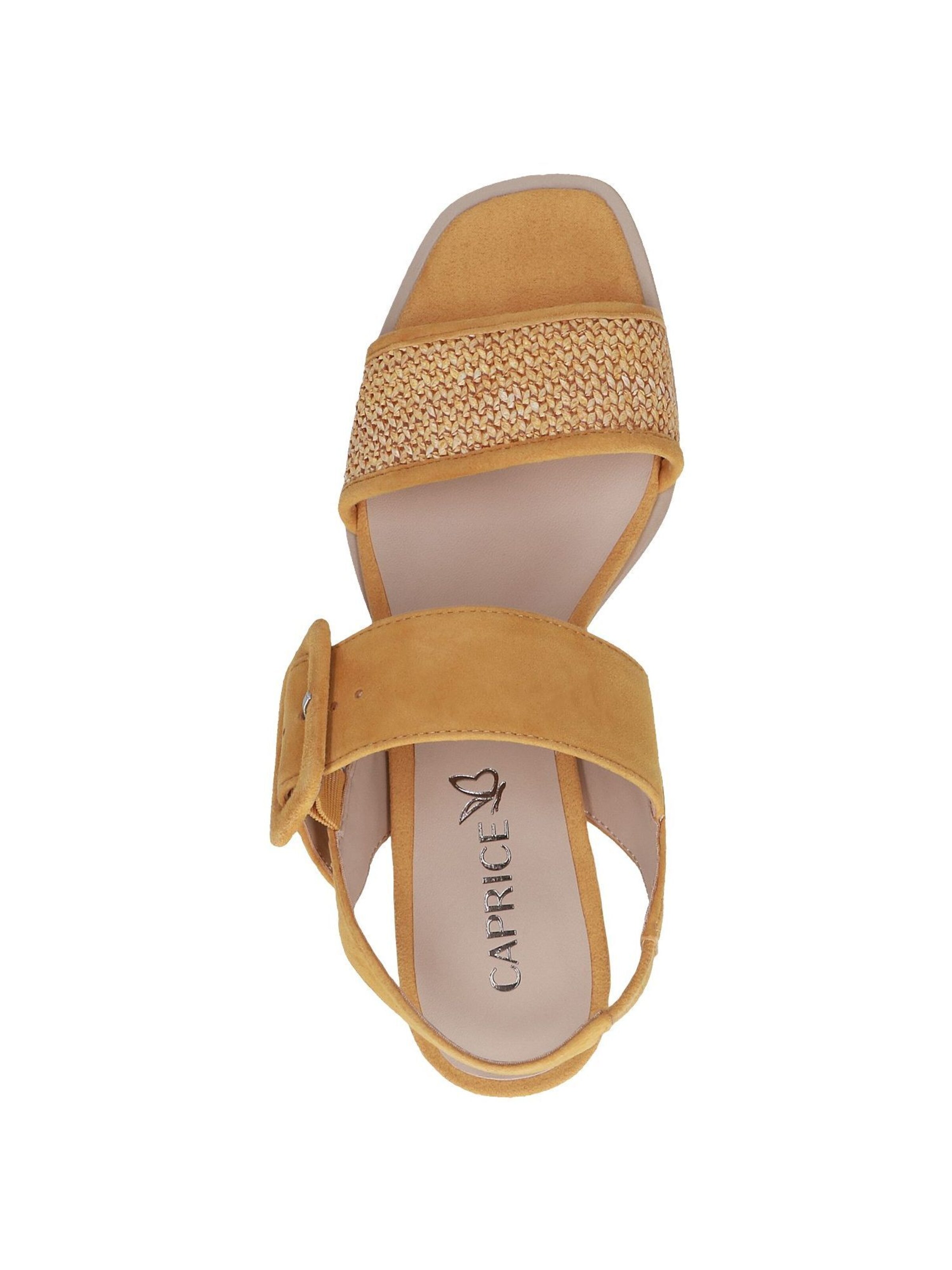 CAPRICE Sandal in Yellow