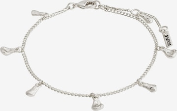 Pilgrim Armband 'QUINN' in Zilver: voorkant