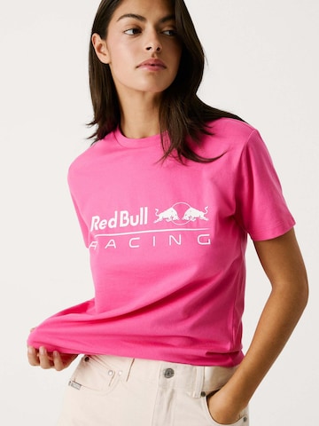 Red Bull Racing x Pepe Jeans Shirt 'Red Bull Racing x Pepe Jeans' in Roze