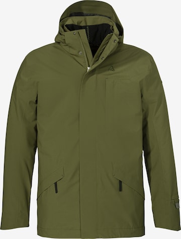 Veste outdoor Schöffel en vert : devant
