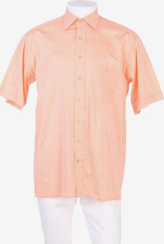 ETERNA Button Up Shirt in M in Orange: front