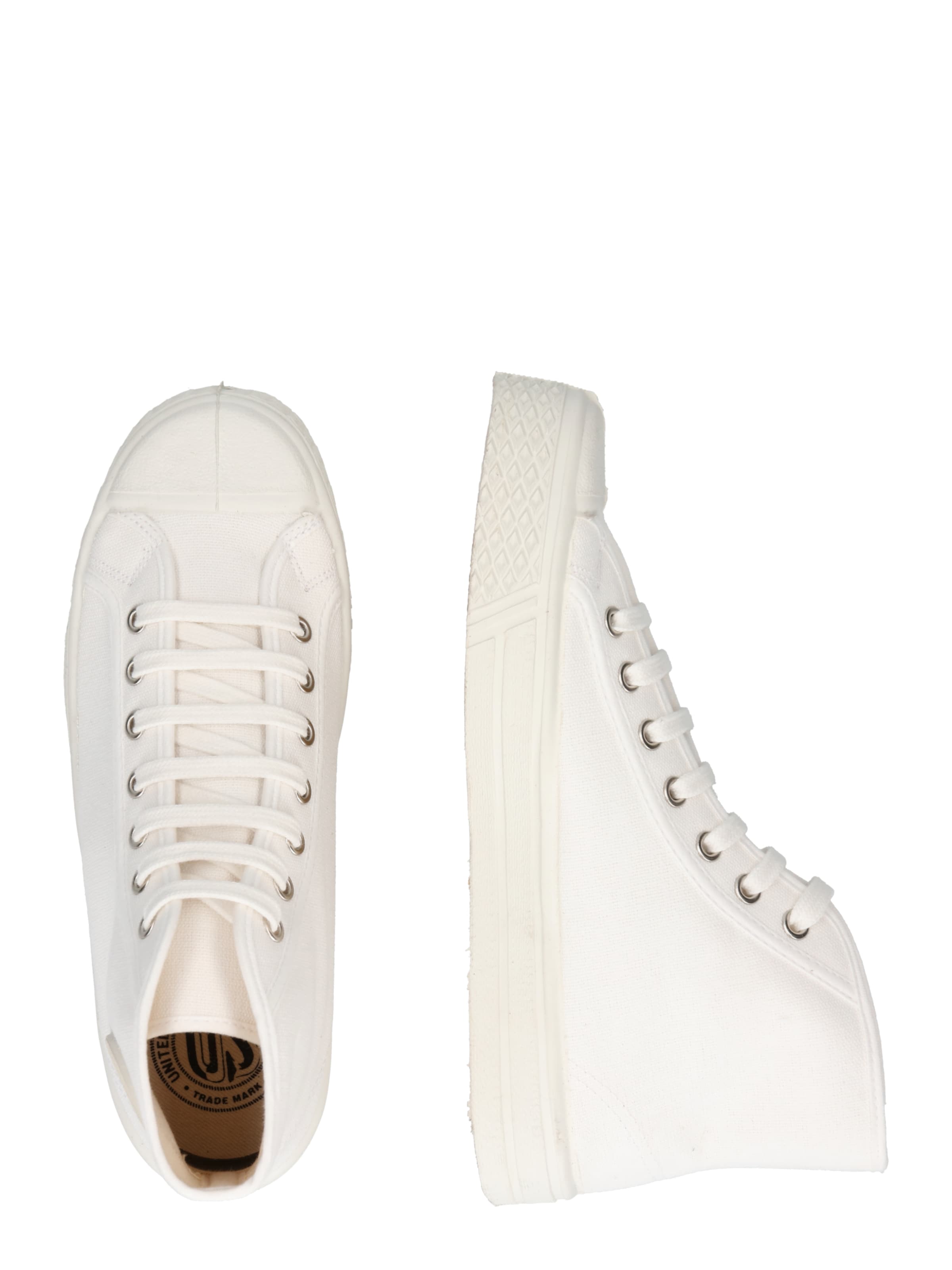 US Rubber Kõrged ketsid, värv valge