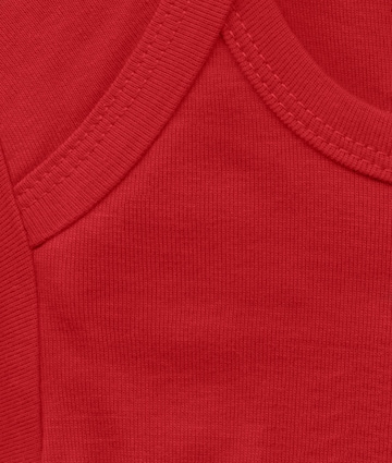 LOGOSHIRT Rompertje/body 'Star Trek-Logo' in Rood