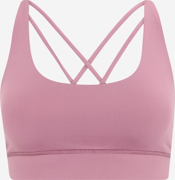 Hey Honey Bustier Sports-BH 'Criss' i pink: forside