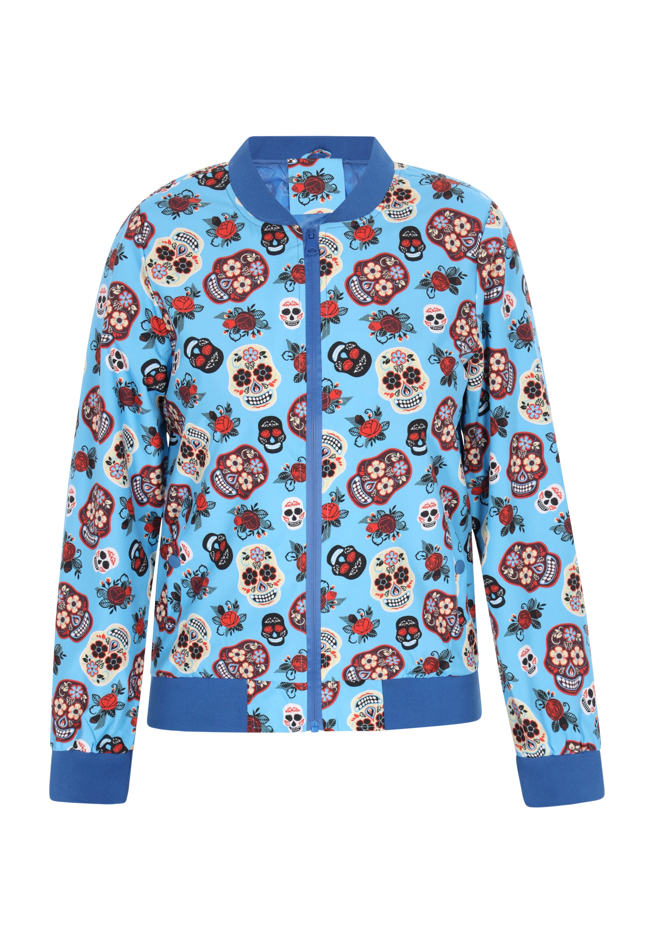 beach budz Демисезонная куртка в Синий: спереди