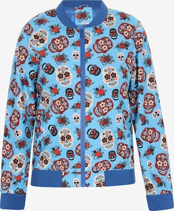 ALEKO - Chaqueta de entretiempo en azul: frente