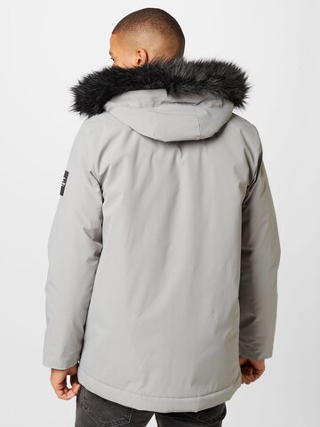 HOLLISTER Winter Parka in Grey