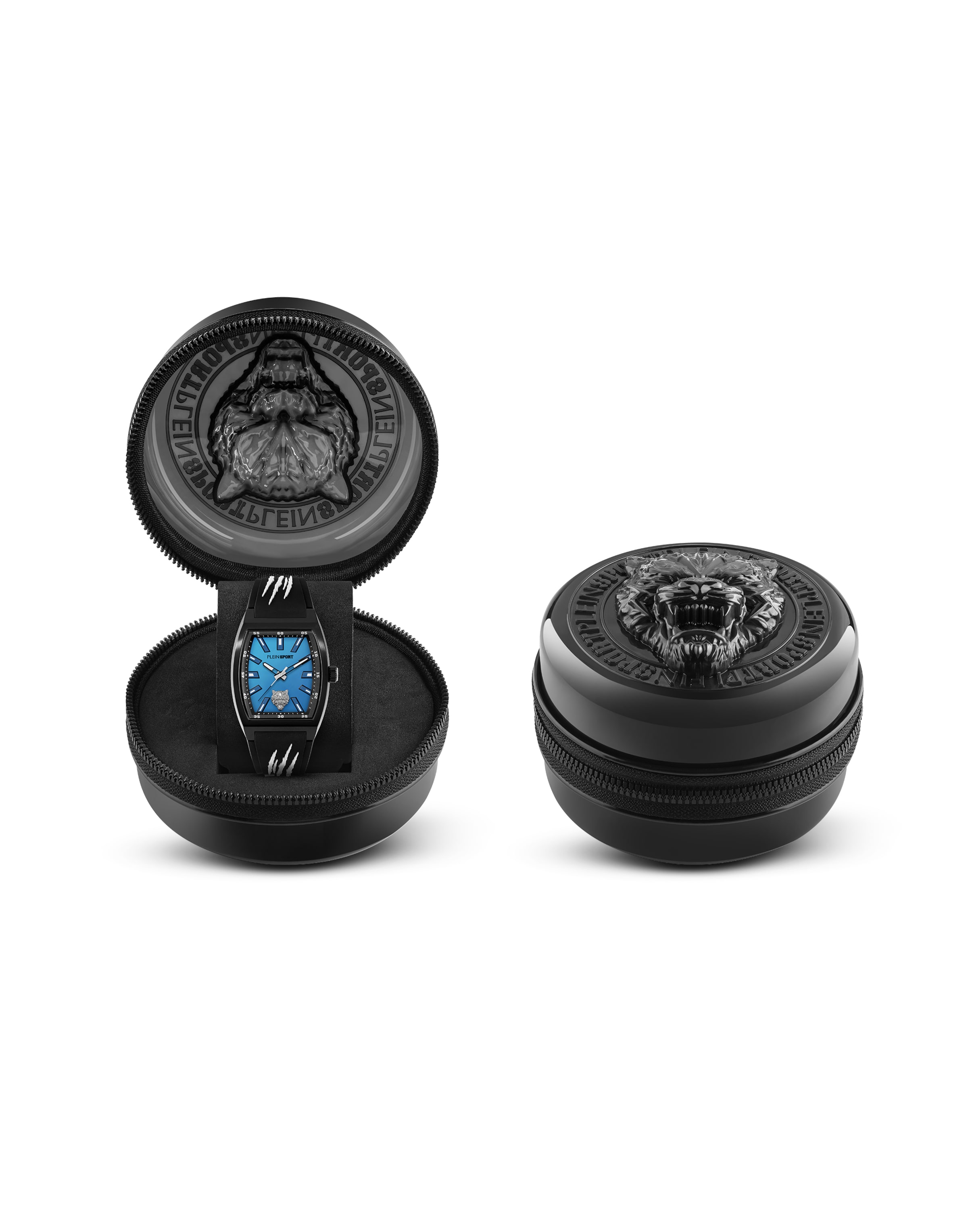 Plein Sport Analoog horloge 'Gaze' in Zwart