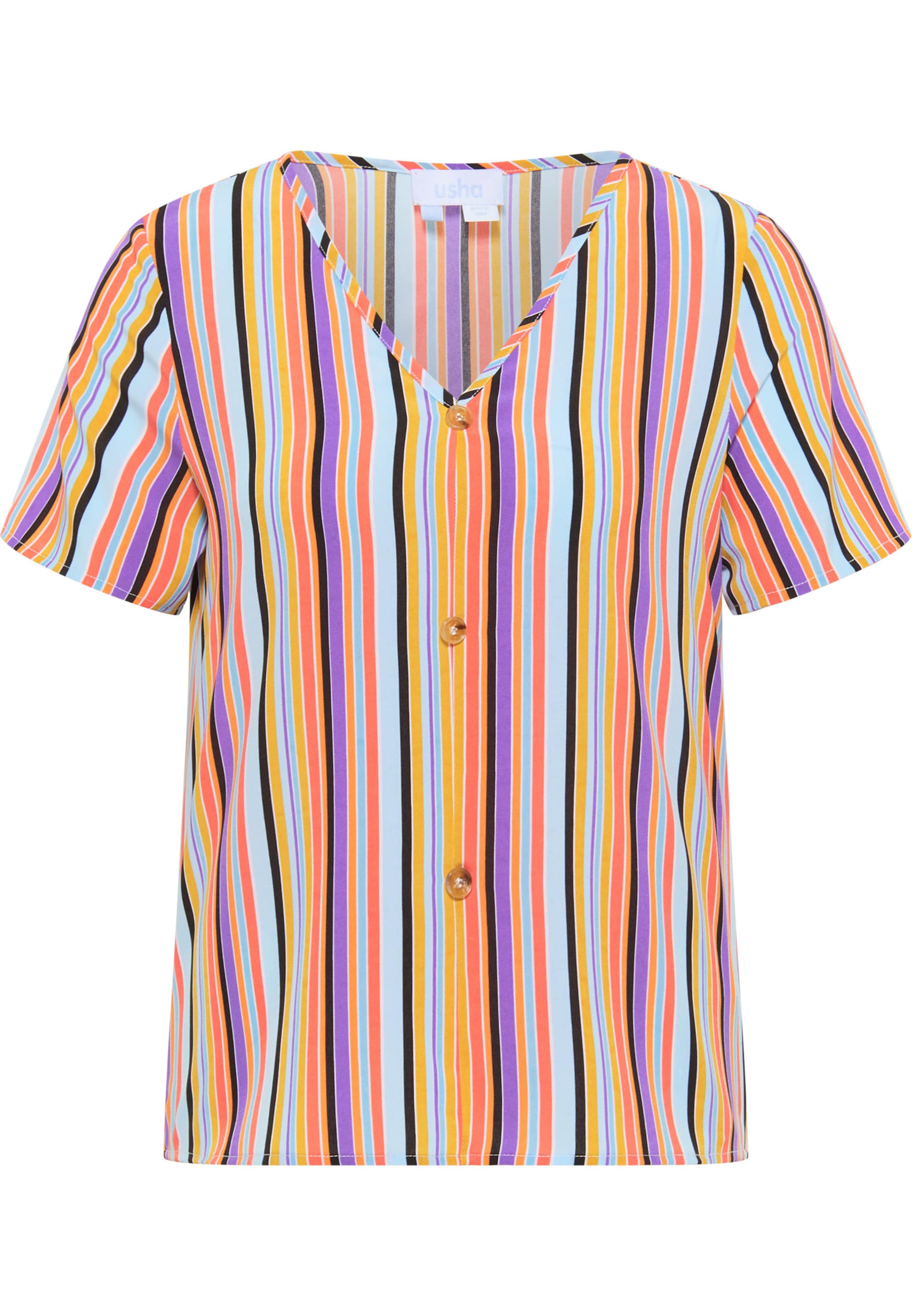 usha BLUE LABEL Блуза в пъстро: отпред