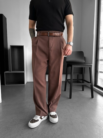 Loosefit Pantalon Kleidermafia en marron