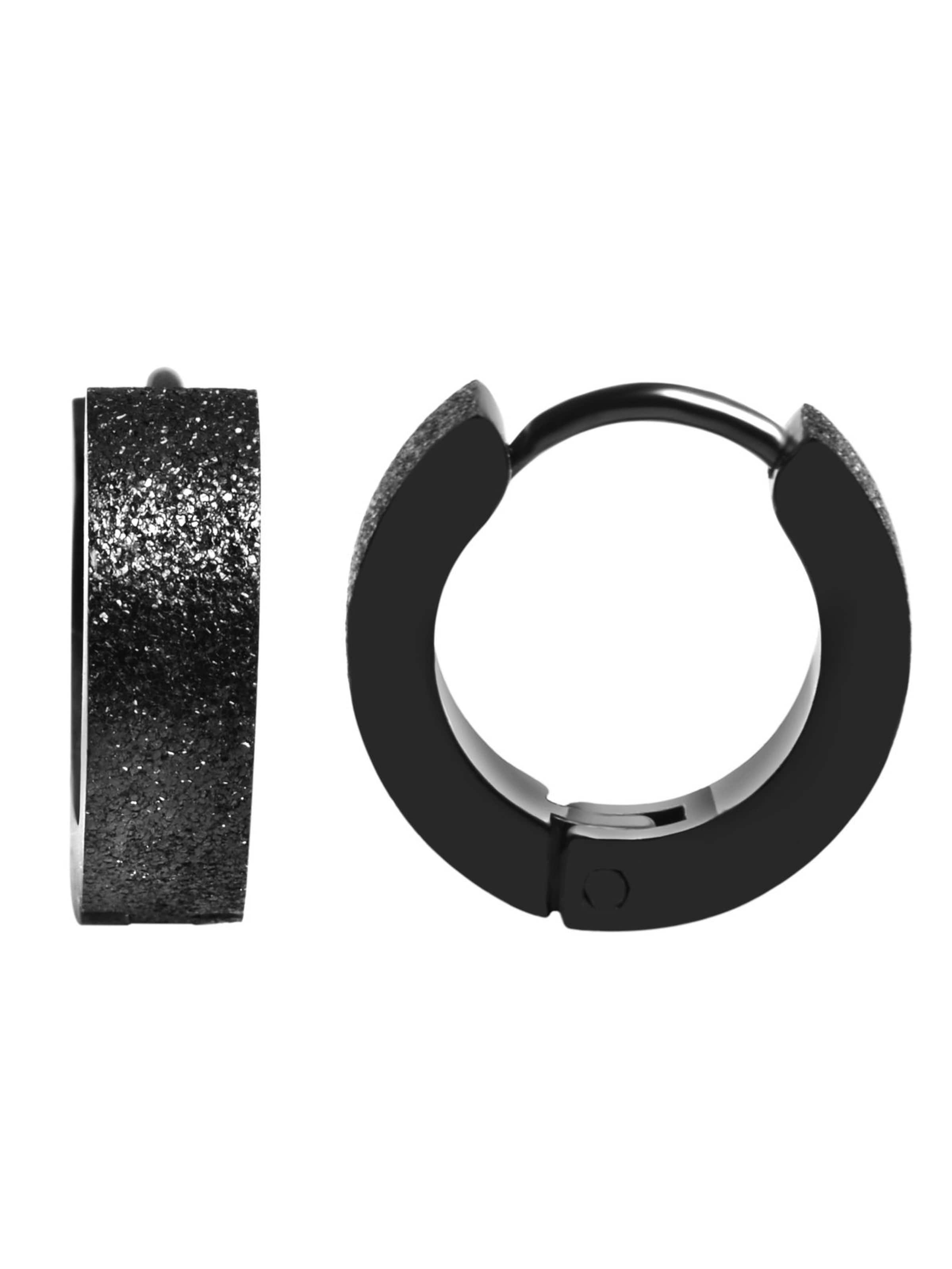 Akzent Earrings 'Matty, langlebig' in Black