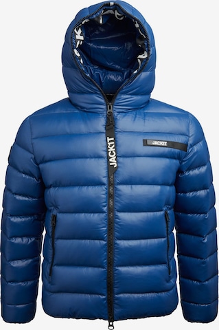 JACK1T Winter jacket 'R3D' in Blue: front