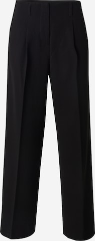 MSCH COPENHAGEN - Loosefit Pantalón plisado 'Cally Chana' en negro: frente