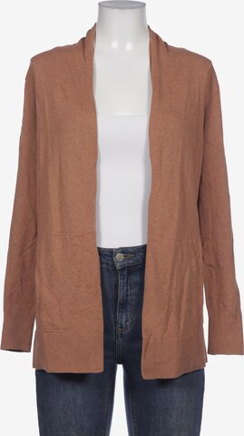 Lands‘ End Sweater & Cardigan in S in Brown: front