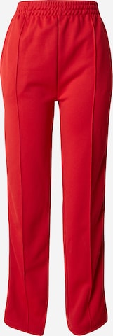 HUGO Red Loosefit Broek 'Naluise' in Rood: voorkant