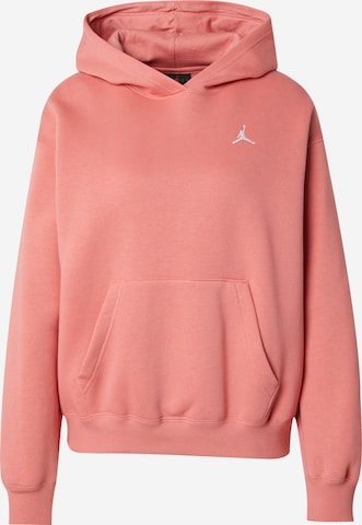 Sweat-shirt 'BRKLN FLC' Jordan en rose : devant
