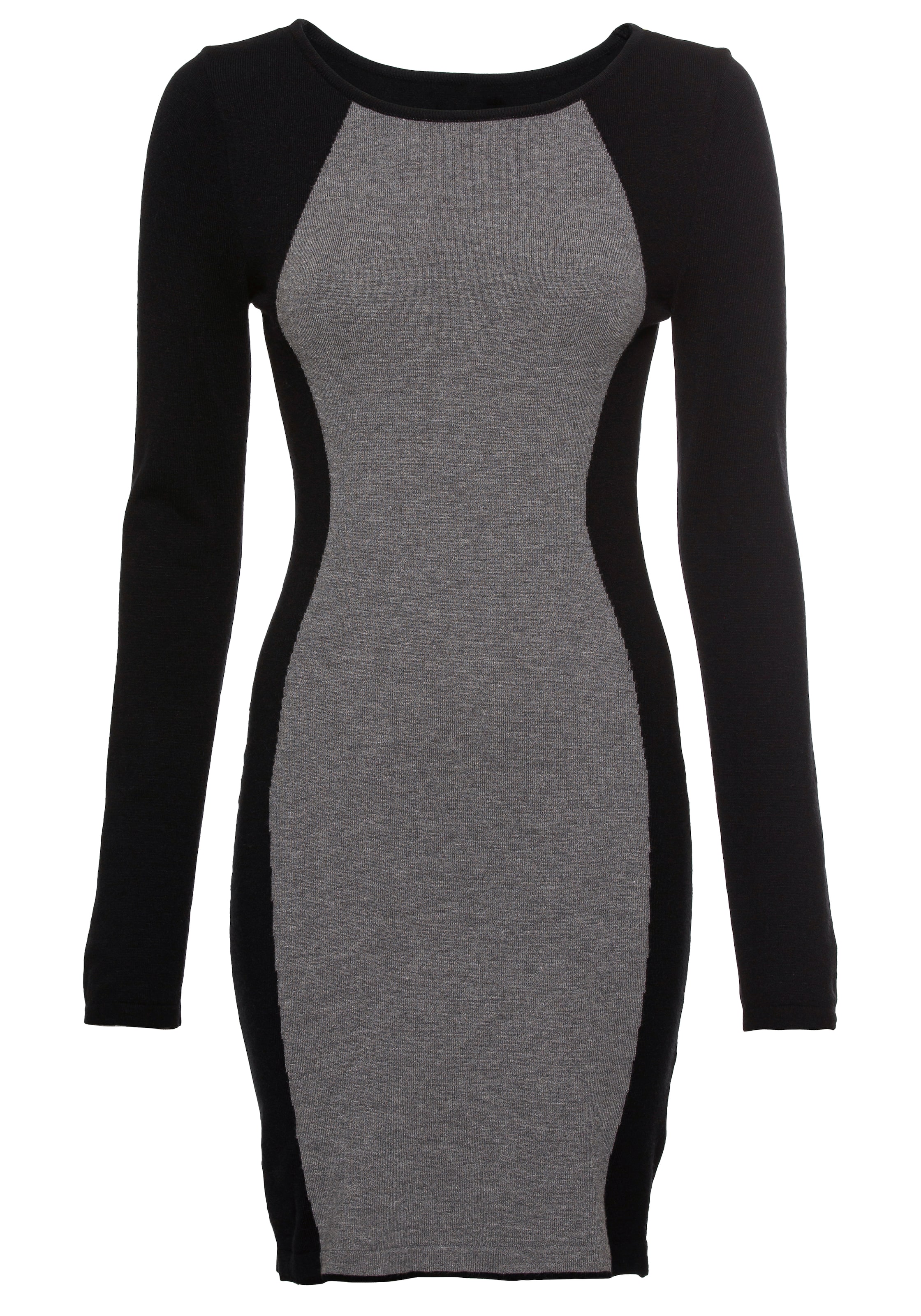 MELROSE Strickkleid in Mischfarben: Vorderseite