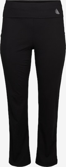 Zizzi Pantalon en noir, Vue avec produit