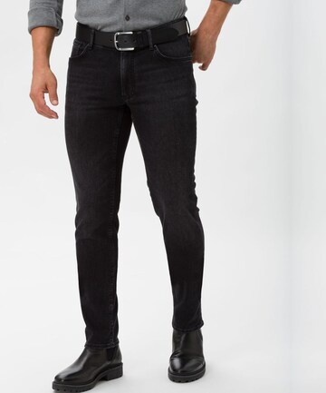 BRAX Slimfit Jeans 'Chuck' in Zwart