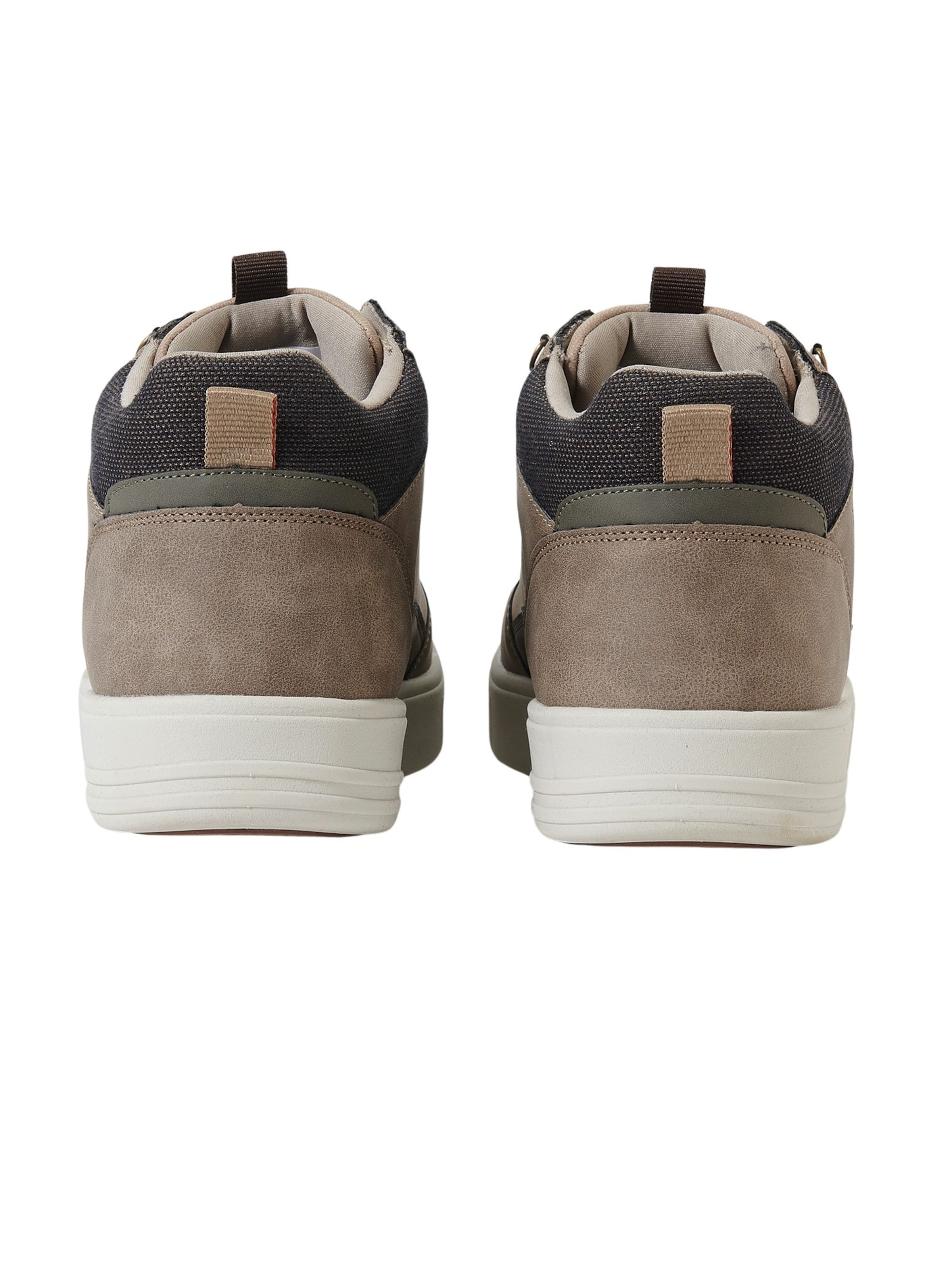 KOROSHI Високи маратонки в кафяво