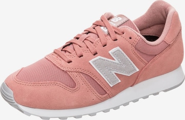 Sneaker low '373' de la new balance pe roz: față