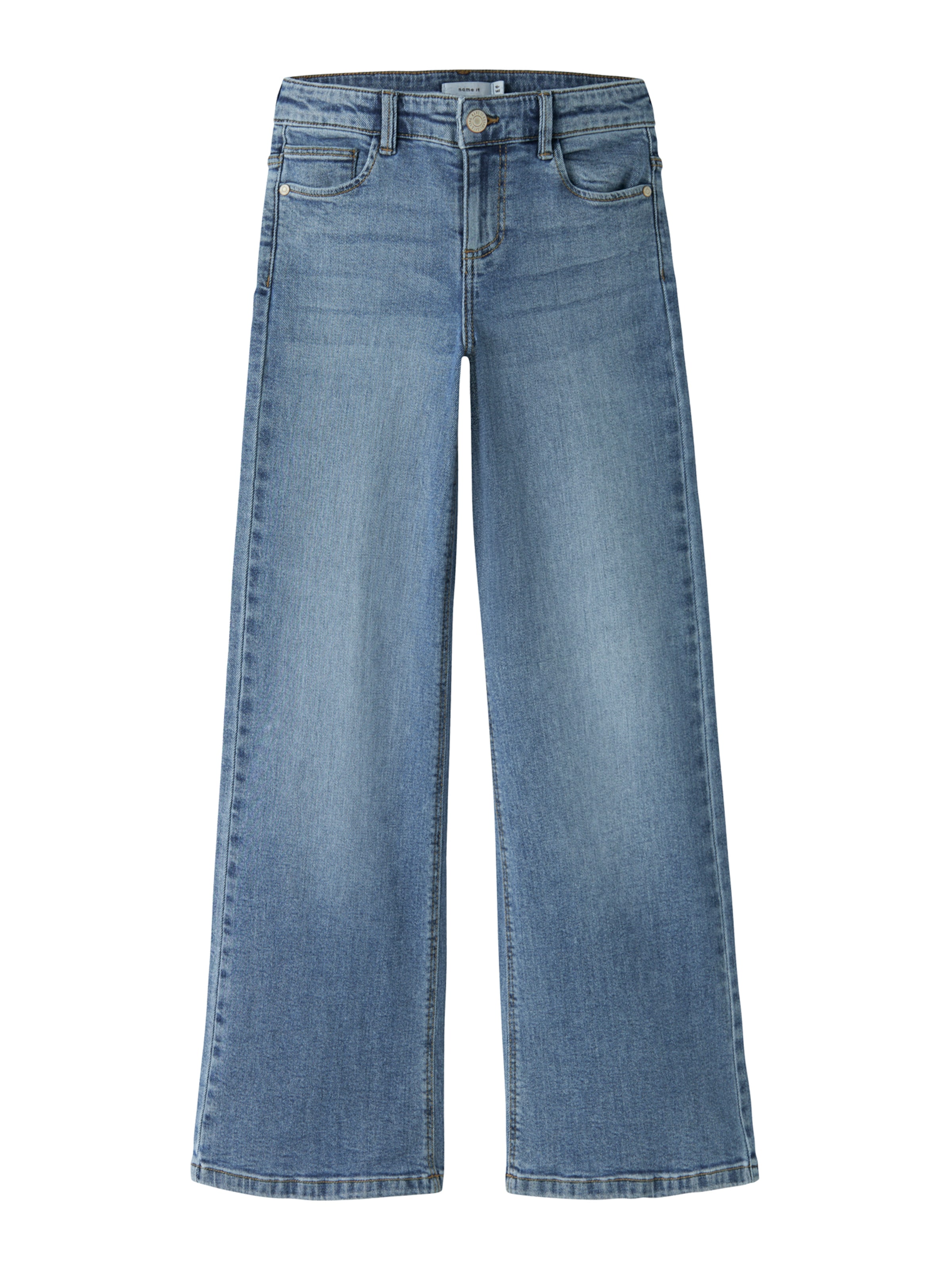 Wide Leg Jean 'NKFPOLLY' NAME IT en bleu : devant